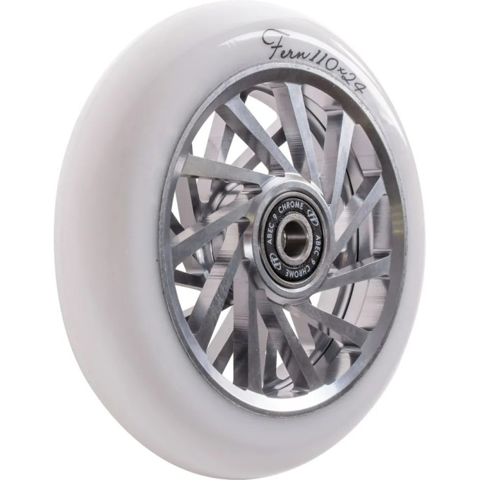 Колесо TECH TEAM для самоката X-Treme 110*24мм, Fern, white NN010299